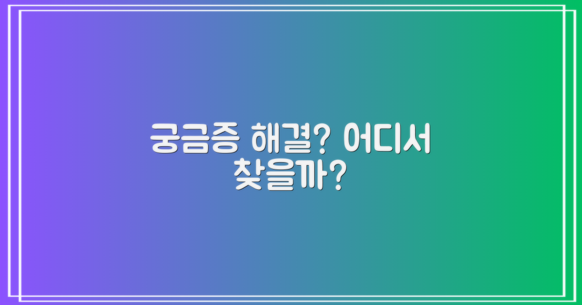 궁금증, 어디에 물어봐야 할까?