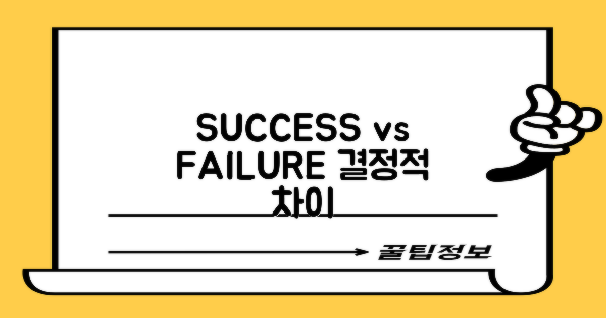 성공 vs 실패 사례 분석