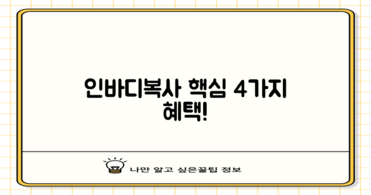 인바디, 복사 등 4가지 편의